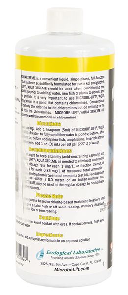 Microbe Lift Aqua Xtreme Water Conditioner L