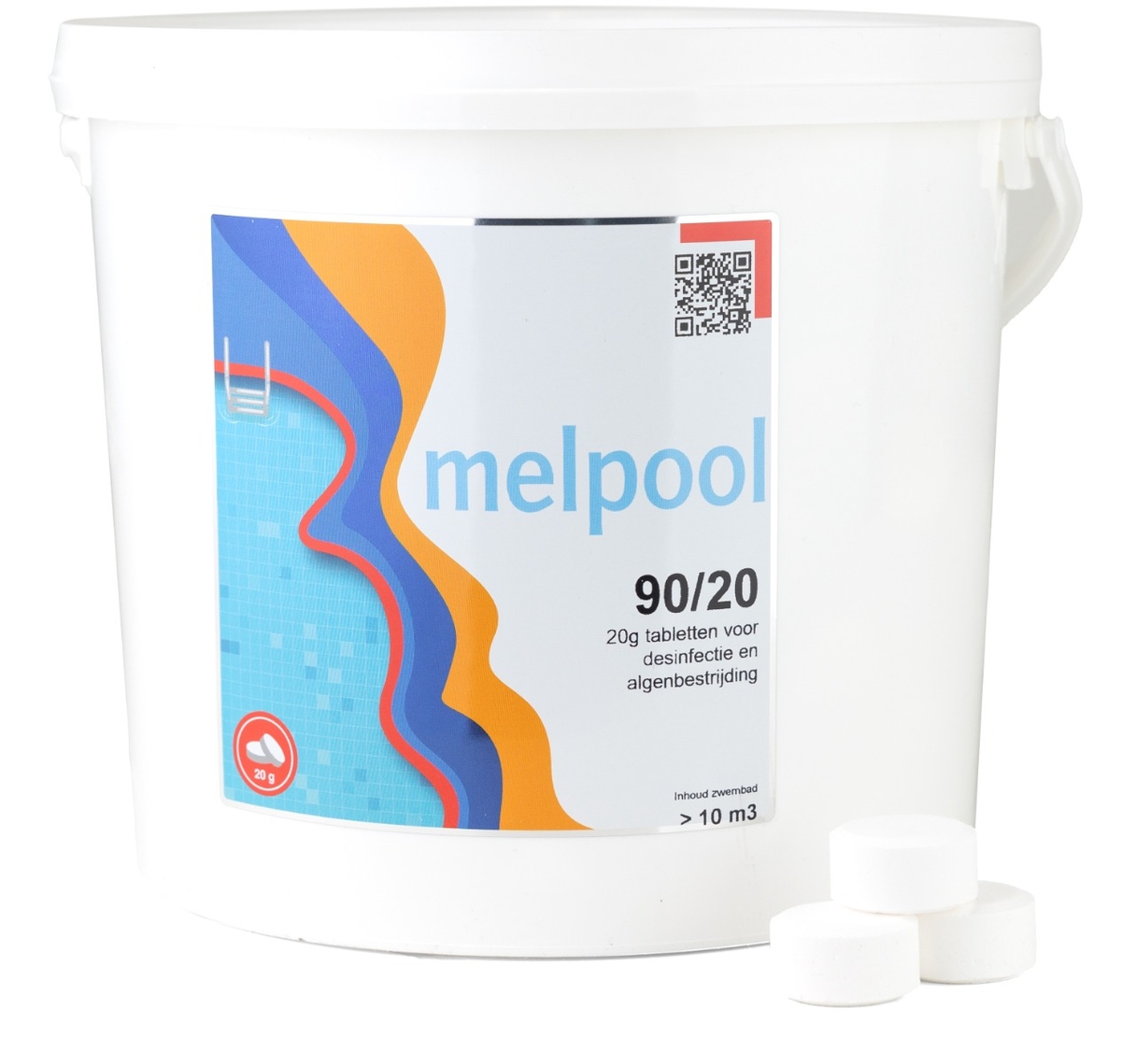 Melpool Kleine Chlortabletten 20 Gramm 5 Kg