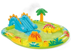 Kinderzwembaden met glijbaan