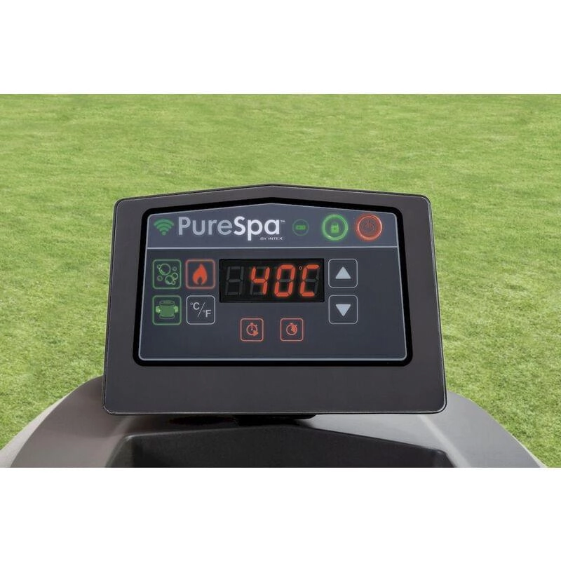 Intex Pure Spa Greywood Deluxe opblaasbare spa 4 persoons