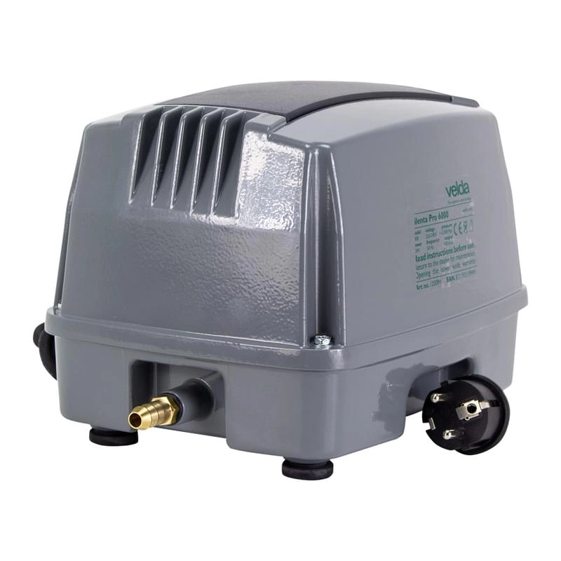 Aérateur Pour Bassin Velda Silenta Pro 6000 - Pour 50 000 Litres, Faible Bruit - 125099