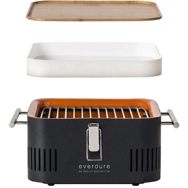 Everdure Cube houtskool barbecue zwart Everdure Cube houtskool barbecue zwart