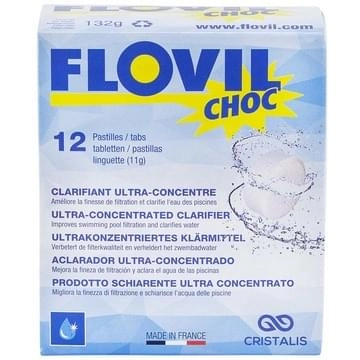 Flovil Choc vlokkingsmiddel 12 tabletas