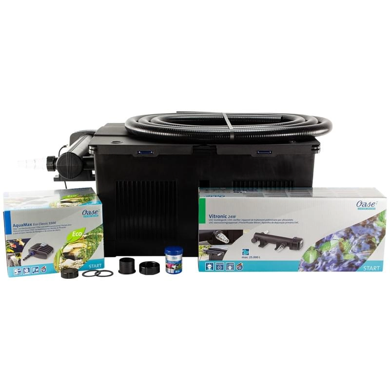 Lot Filtres Mousse Compatibles Oase Biosmart - 4 Bleu Grossier, 4 Rouge Moyen, 1 Vert Fin - Pour 20000-36000