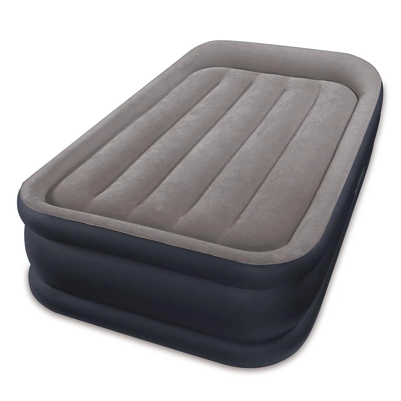 Надувная кровать deluxe pillow rest raised bed 152х203х42см