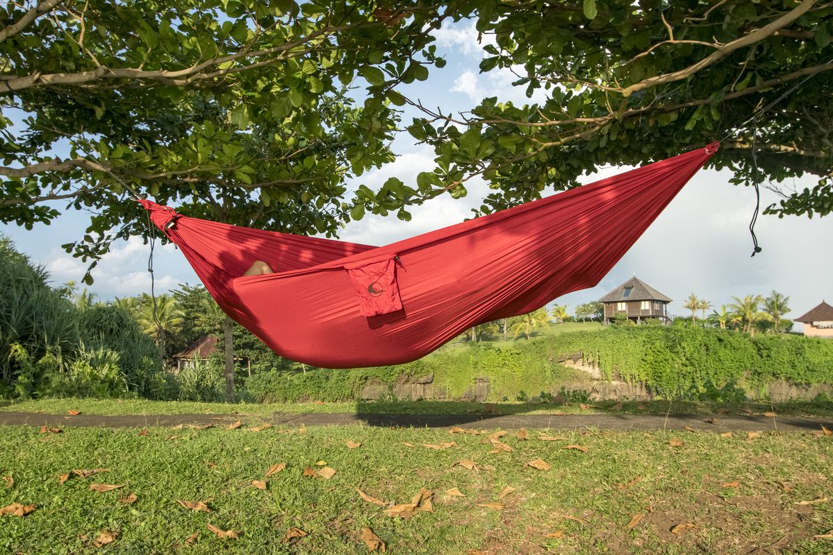 Ticket to the Moon hangmat 1 persoons burgundy