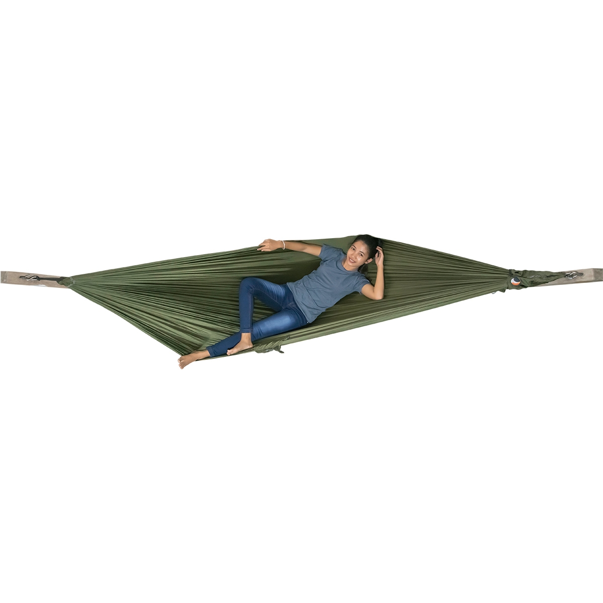 Ticket to the Moon hangmat 1 persoons army green