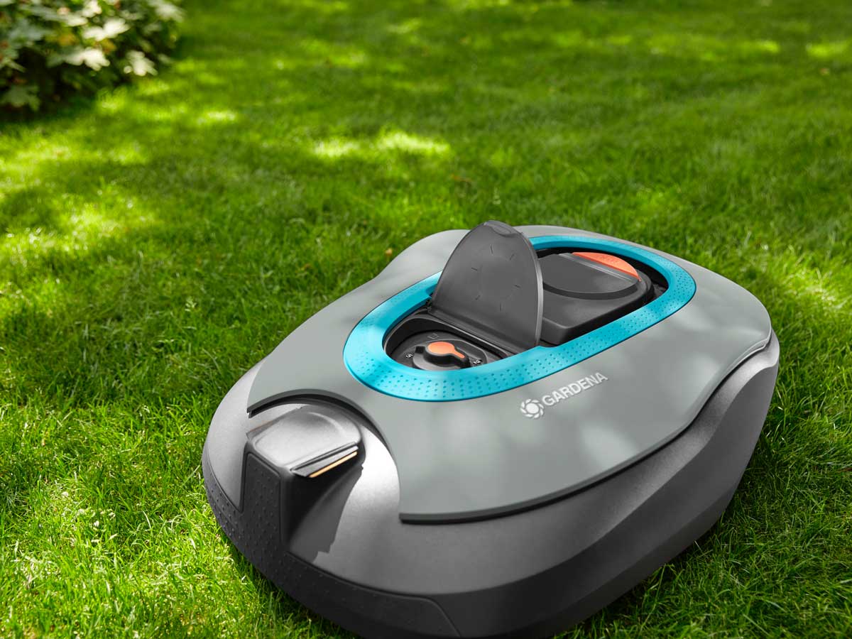 Gardena smart Sileno+ 1600 m² robotmaaier bedieningspaneel