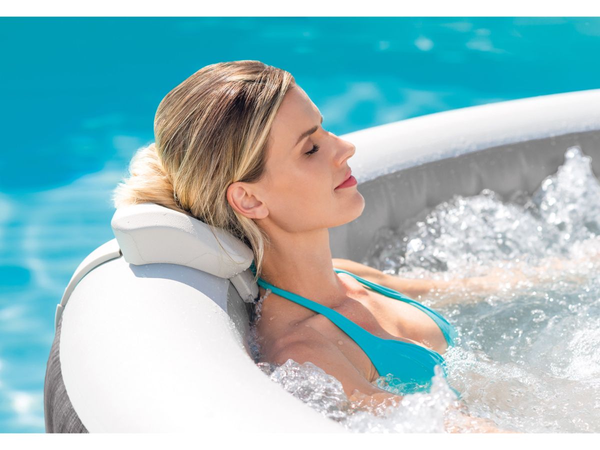 Intex Pure Spa Greywood Deluxe opblaasbare jacuzzi 4 persoons - sfeershot3