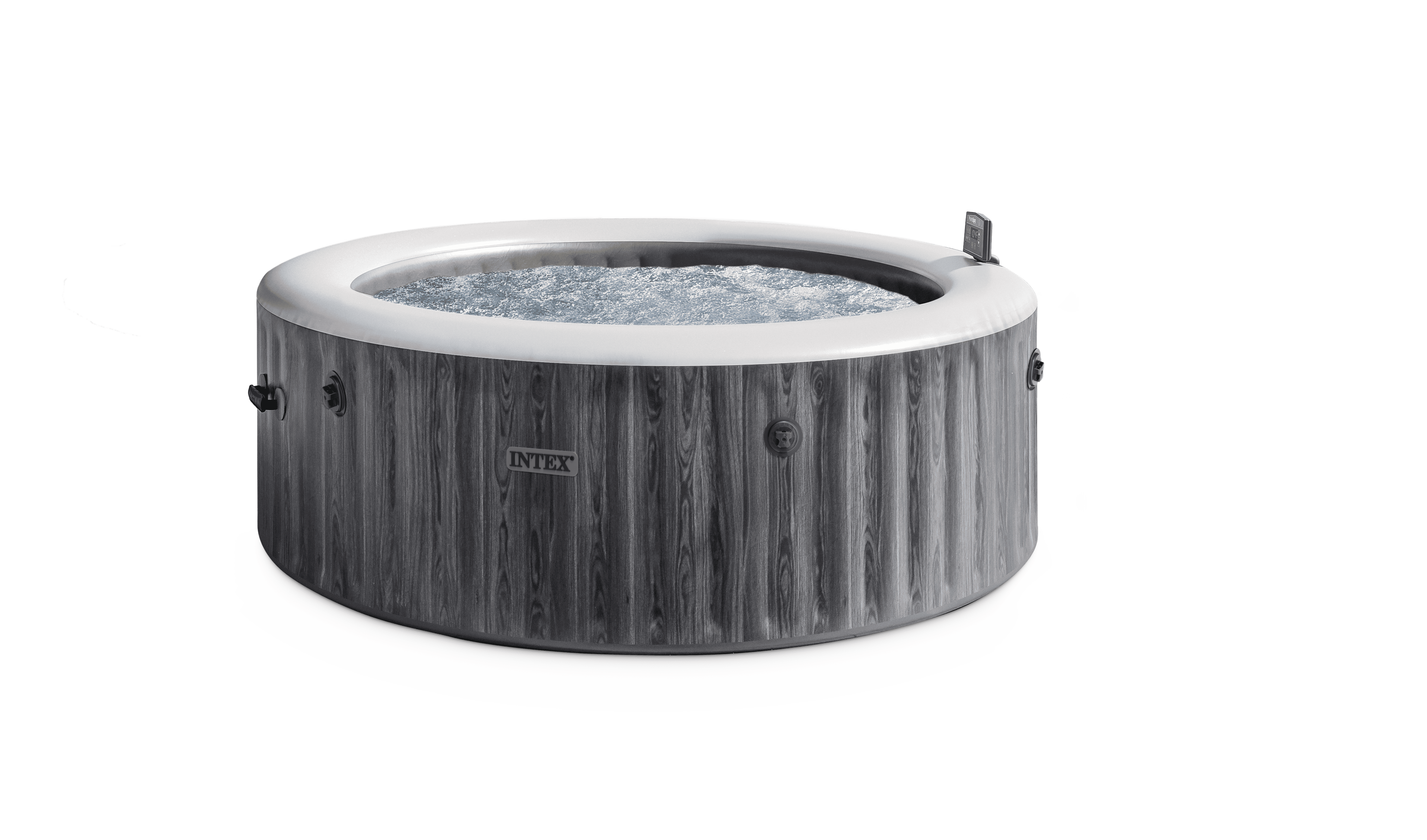 Intex Pure Spa Greywood Deluxe opblaasbare jacuzzi 6 persoons - afmetingen