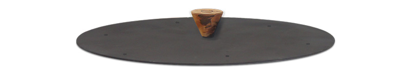 OFYR Snuffer Black 85 (Ø 50 cm) doofdeksel