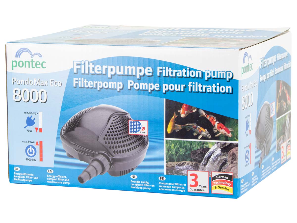 Pontec PondoMax Eco 8000 vijverpomp