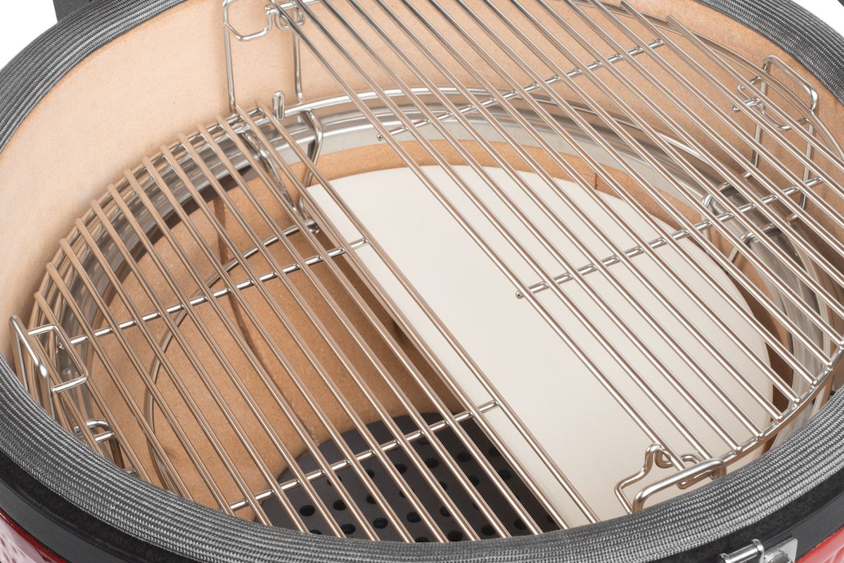 Kamado Joe Classic II Stand-Alone barbecue met RVS grillrooster