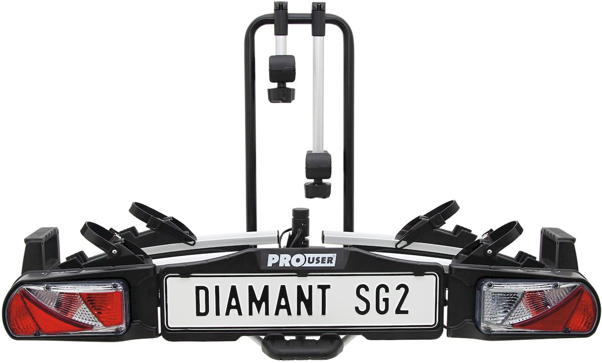 Pro-User Diamant SG2 trekhaak fietsendrager - 2 fietsen