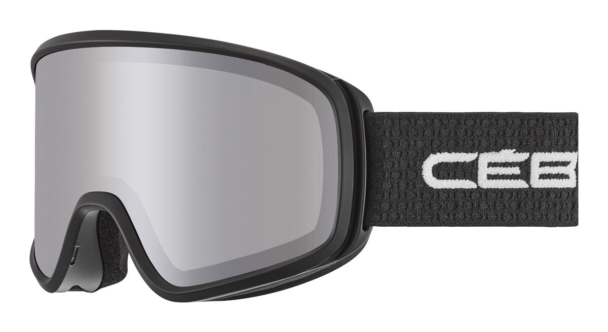 Cébé Striker EVO skibril - Mat Zwart - Grijze lens