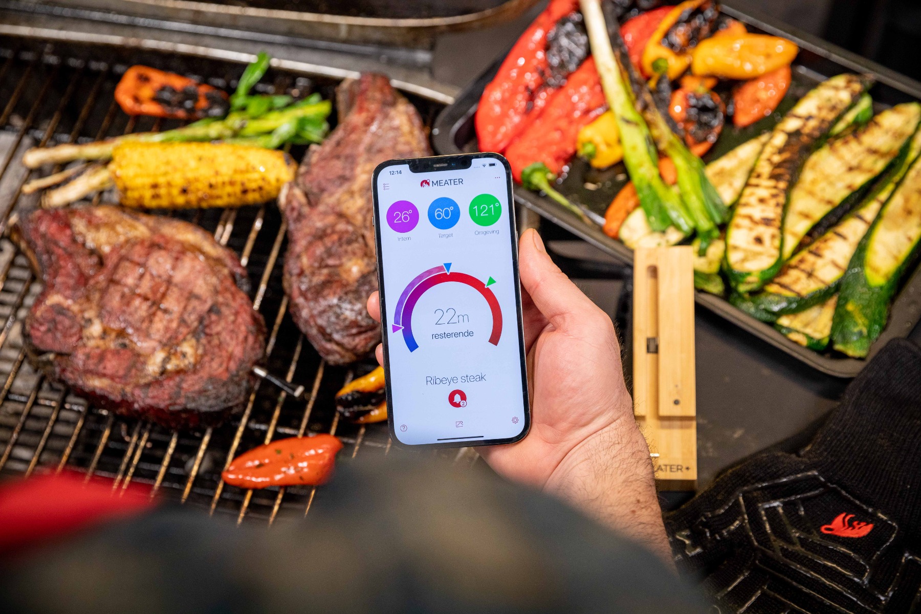 MEATER Plus draadloze thermometer
