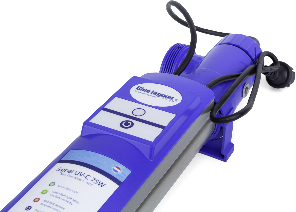Blue Lagoon UV-C Signal 75 watt - close up