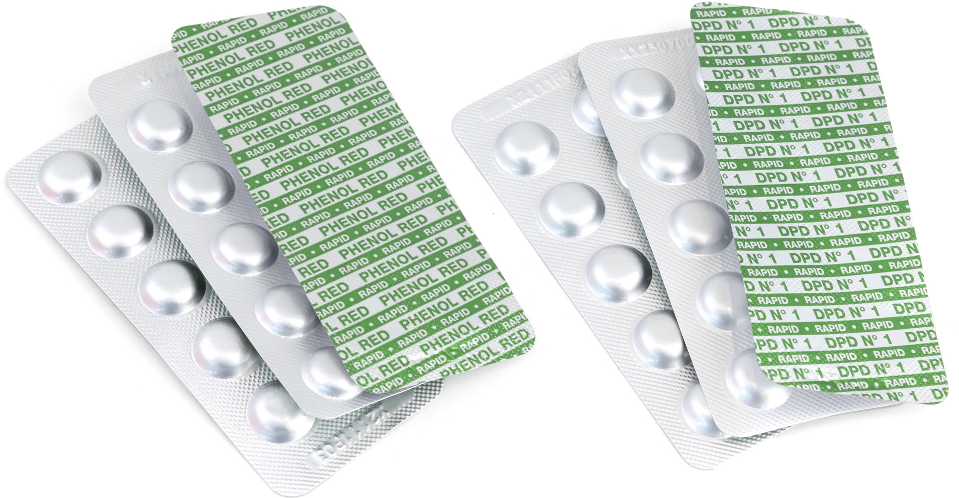 W'eau DPD testset inclusief tabletten (Chloor, pH en Alkaliteit)
