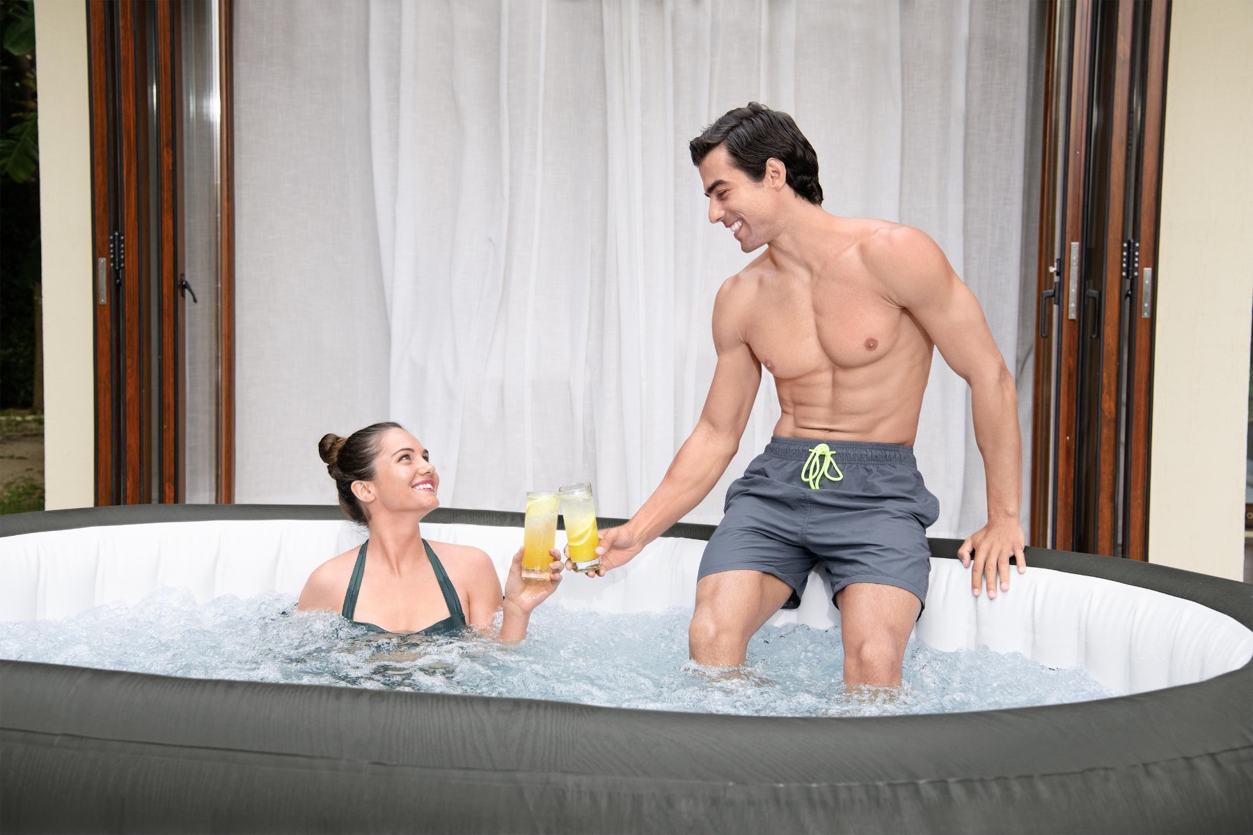 Lay-Z Spa Mauritius AirJet opblaasbare spa - 7 persoons