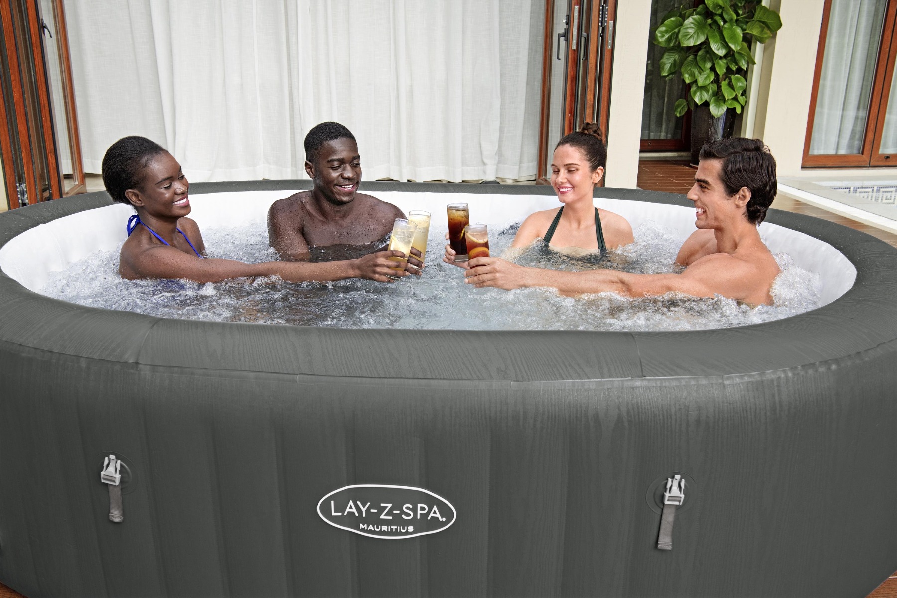 Lay-Z Spa Mauritius AirJet opblaasbare spa - 7 persoons