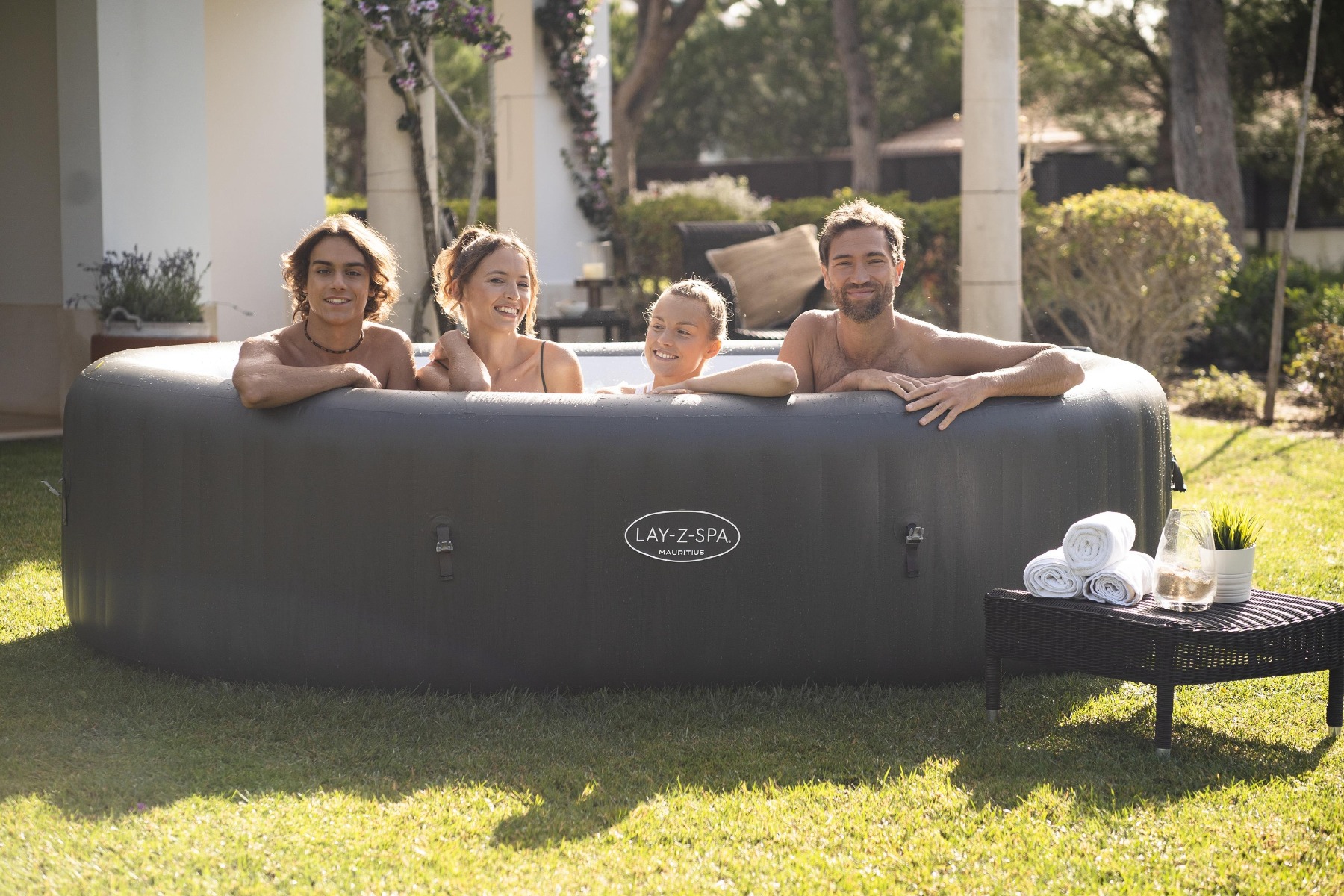 Lay-Z Spa Mauritius AirJet opblaasbare spa - 7 persoons
