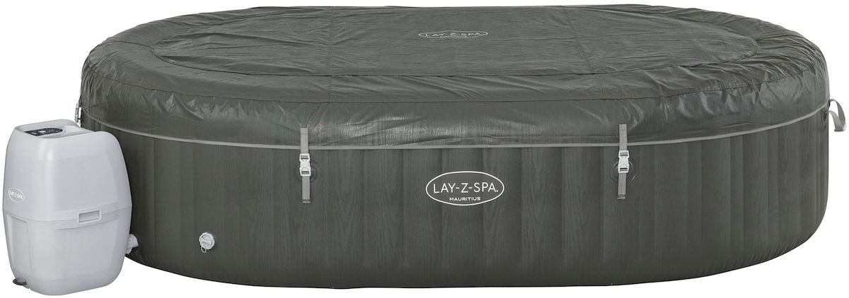 Lay-Z spa Mauritius Airjet opblaasbare spa - 7 persoons - afgedekt