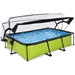 EXIT Lime zwembad - 300 x 200 x 65 cm - met filterpomp en overkapping