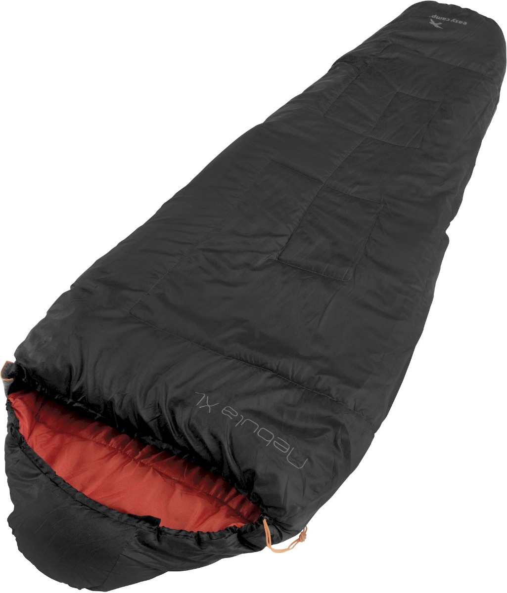 Easy Camp Slaapzak Nebula XL zwart en rood