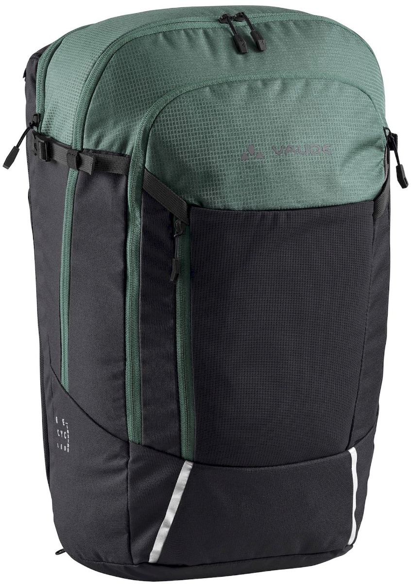 Vaude Cycle II fietsrugzak - 28 liter - Zwart/Groen