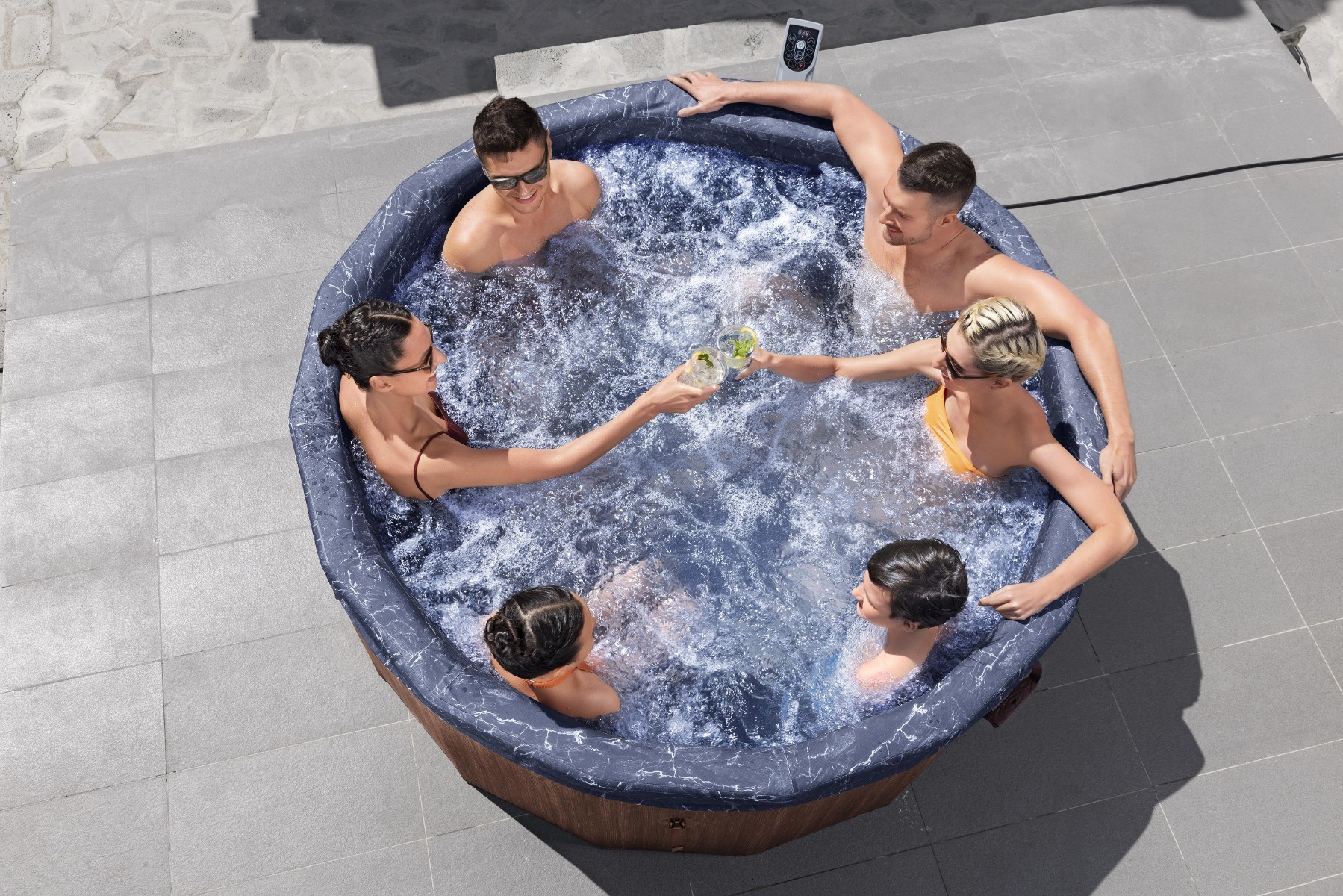 Lay-Z Spa Toronto AirJet opbouw spa - 7 persoons