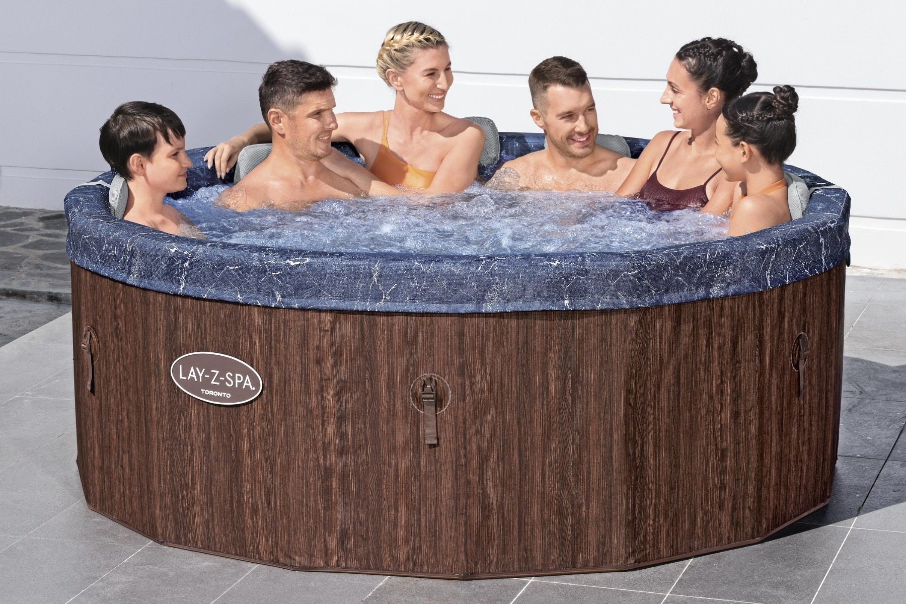 Lay-Z Spa Toronto AirJet opbouw spa - 7 persoons
