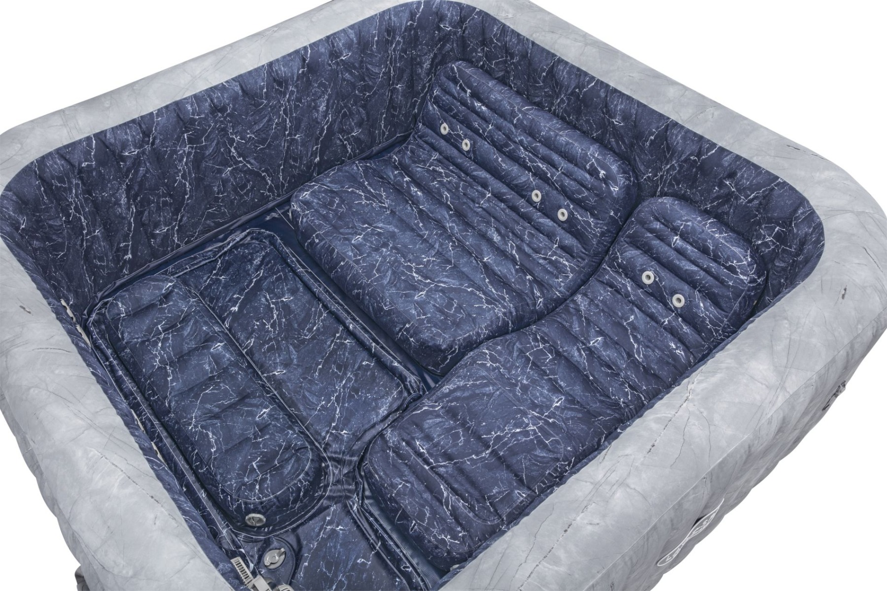 Lay-Z Spa San Francisco Hydrojet opblaasbare spa - 7 persoons leeg