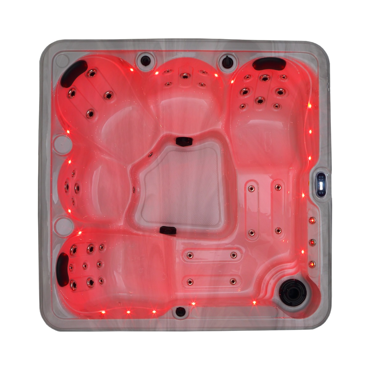 W'eau Professionele spa - 5 persoons