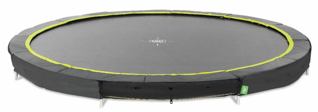 Toppy Exit Silhouette Inground Sports trampoline - Ø 427 cm - Zwart aanbieding