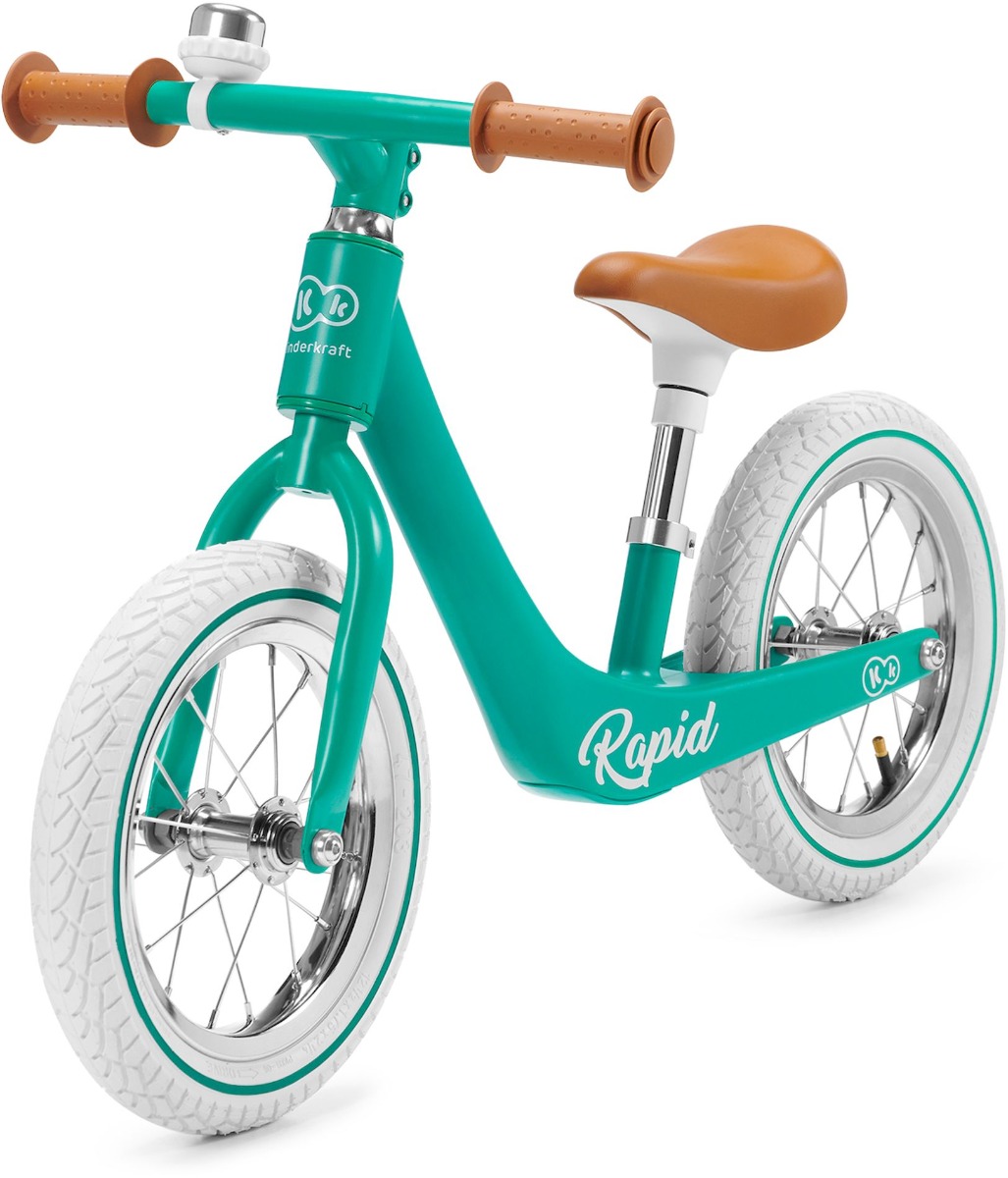 Kinderkraft Rapid Loopfiets - Balance Bike - Midnight Green