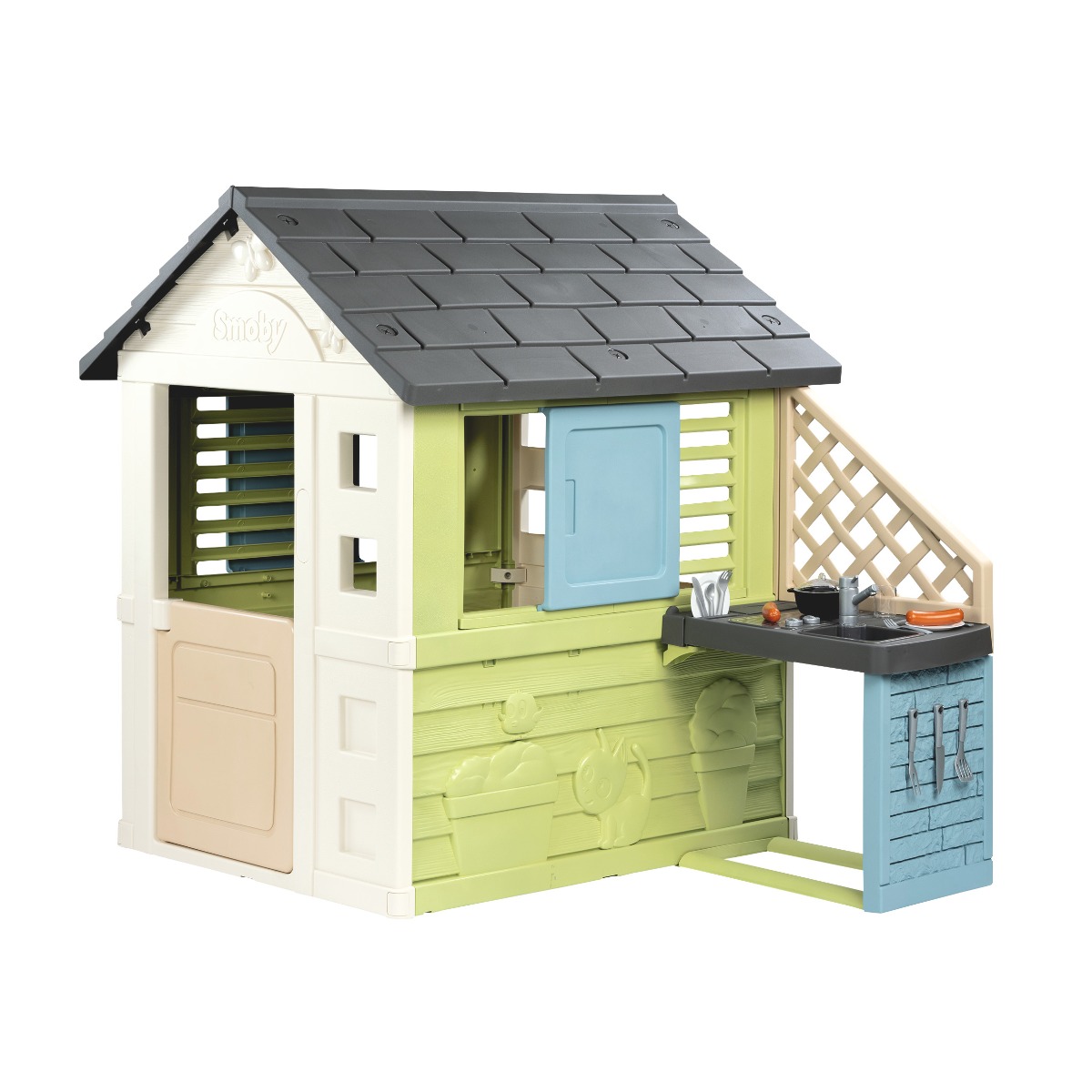 Smoby Nature speelhuis met keuken