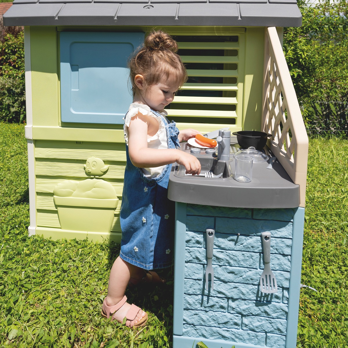 Smoby Pretty speelhuis met keuken