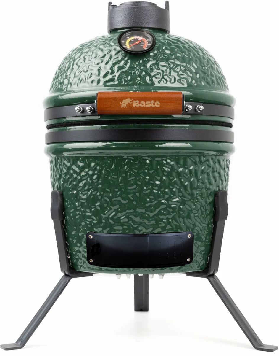 BASTE kamado barbecue 13 inch - Groen