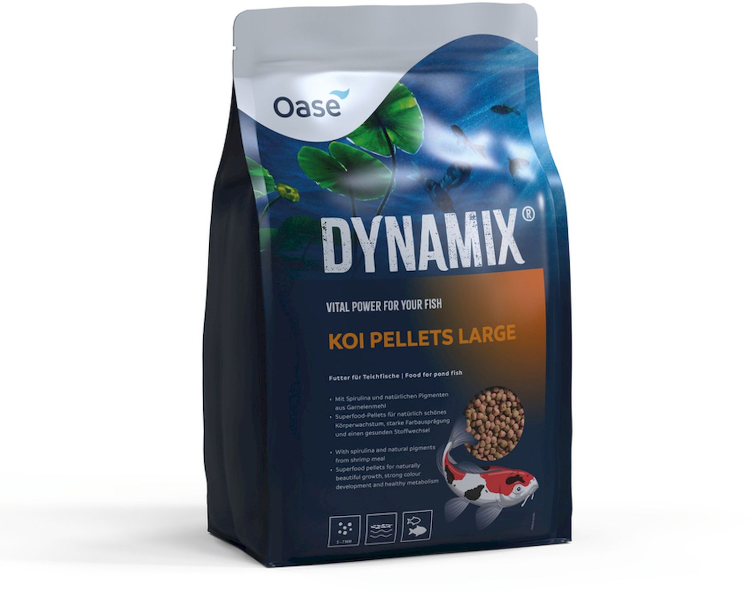 DYNAMIX Koi Pellets Large 8 l