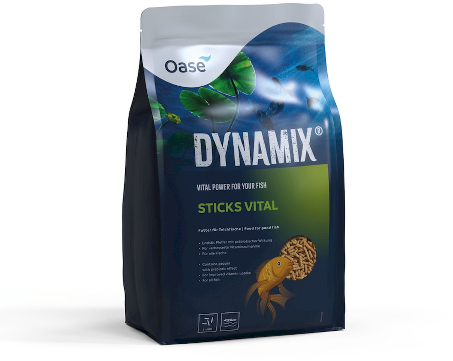 Oase Dynamix Sticks Vital visvoer 8 liter