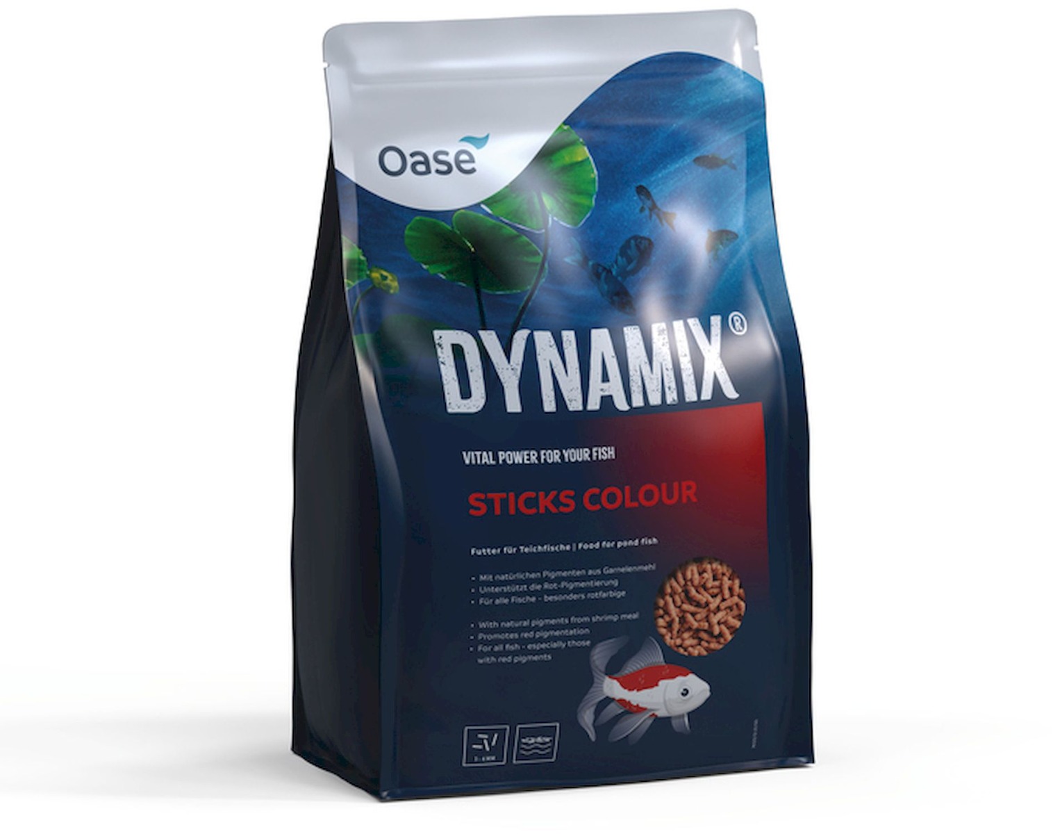 Oase Dynamix Sticks Colour visvoer 4 liter