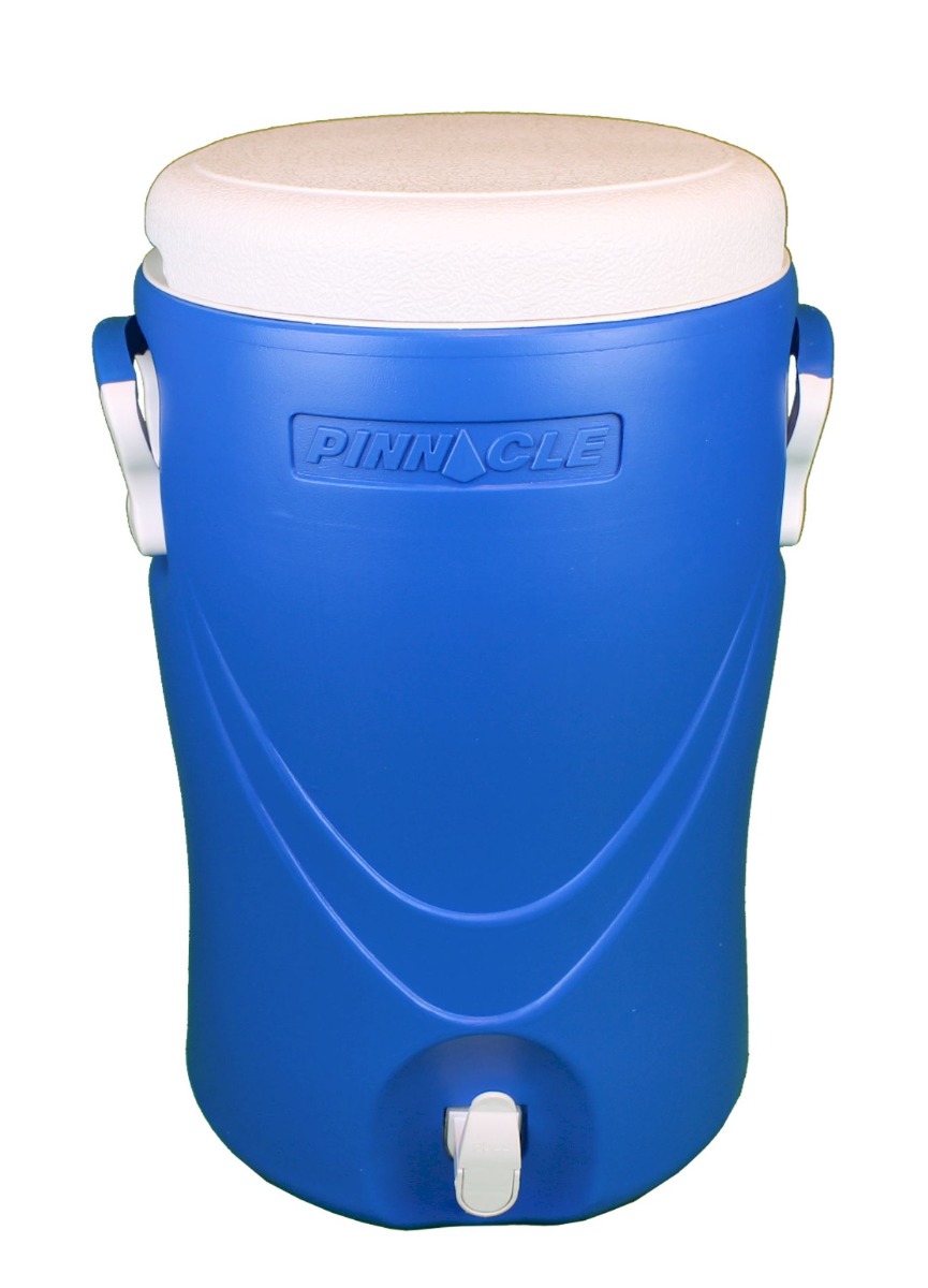 Pinnacle Platino 5 Gallon - Geïsoleerde Drankdispenser met kraantje - 20 Liter - Blauw
