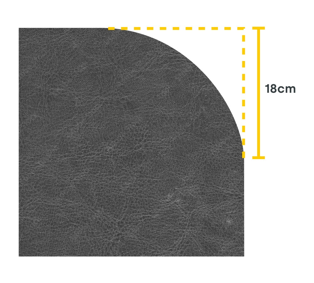 Spacover radius 18 cm