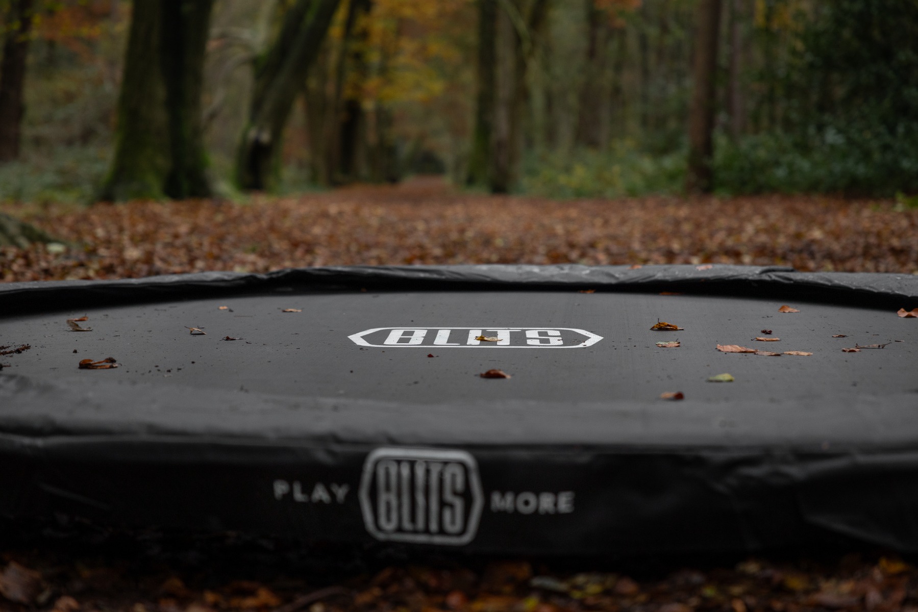 BLITS Urban Sports inground trampoline - Ø 305 cm - Zwart