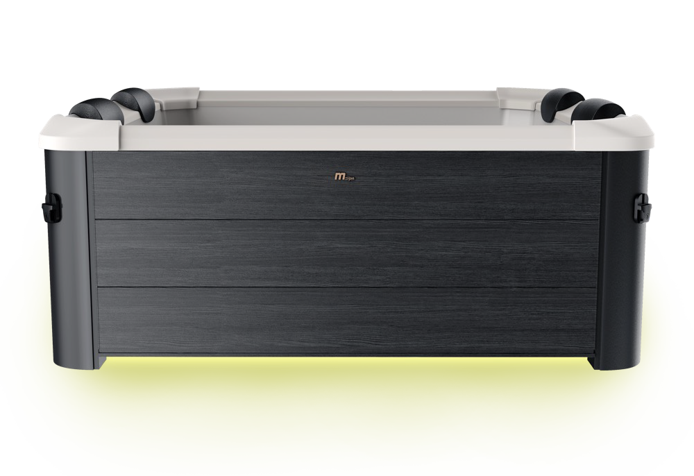 MSpa Oslo frame spa - 6 persoons - foto met LED-licht