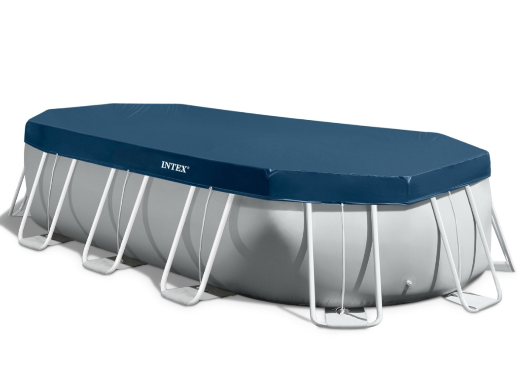 Intex afdekzeil - Prism Frame Oval - 503 x 274 cm (zeilmaat 528 x 299)