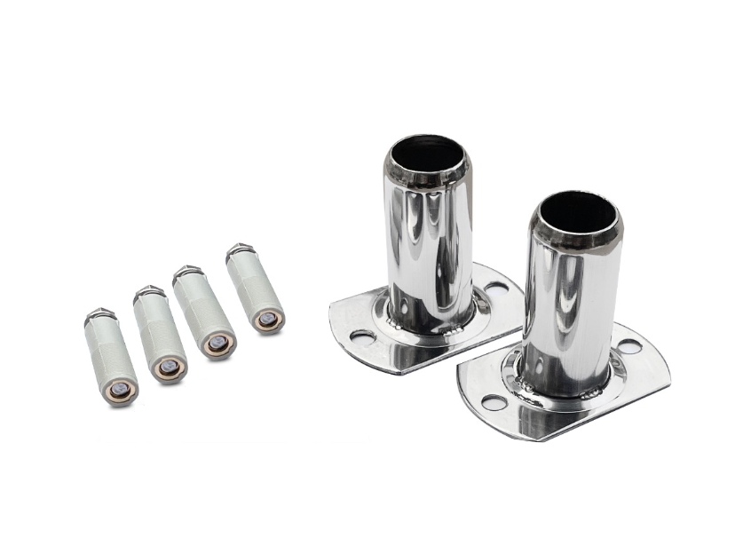 W&apos;eau RVS Verankeringsset zwembadtrap - AISI 304