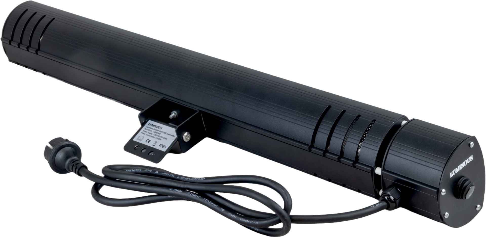 Luminous Golden Wall 2500 watt terrasverwarmer