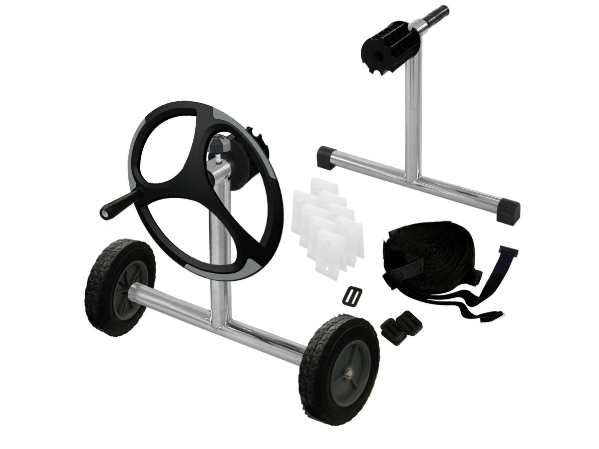Kokido Deluxe wielen voor oprolsysteem - Ø80mm