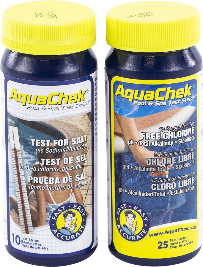 AquaChek Teststrips + Teststrips voor zout zwembaden